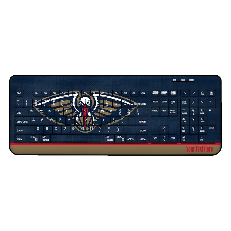 New Orleans Pelicans Personalized Wireless Keyboard