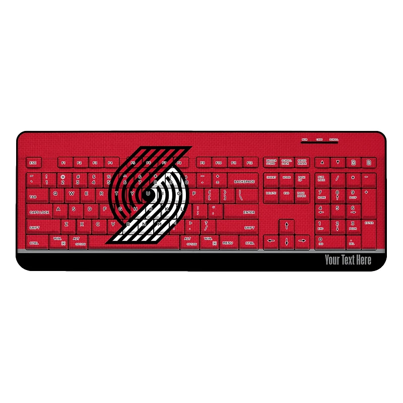 Portland Trail Blazers Personalized Wireless Keyboard