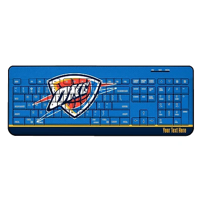 Oklahoma City Thunder Personalized Wireless Keyboard
