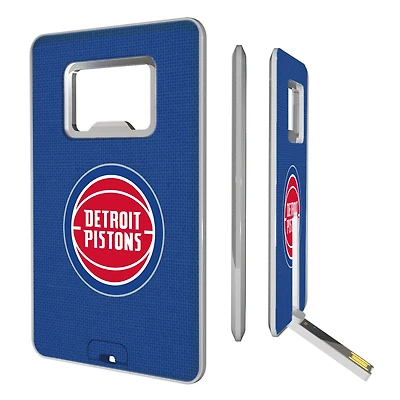 Detroit Pistons Credit Card USB Drive & Bottle Opener