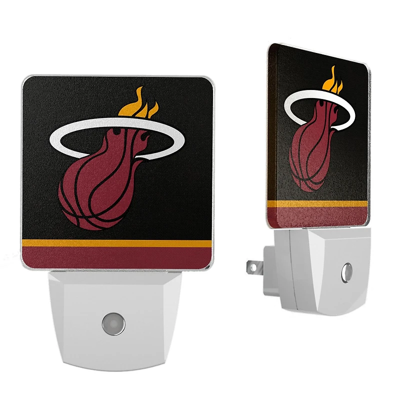 Miami Heat Two-Piece Nightlight Set