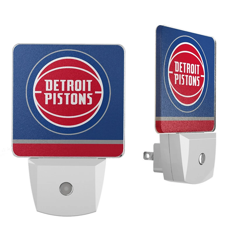 Detroit Pistons Two-Piece Nightlight Set