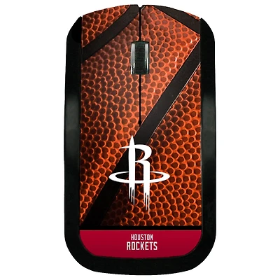 Houston Rockets Basketball Design Wireless Mouse