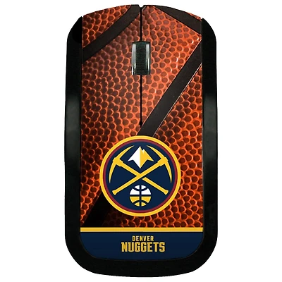 Denver Nuggets Basketball Design Wireless Mouse