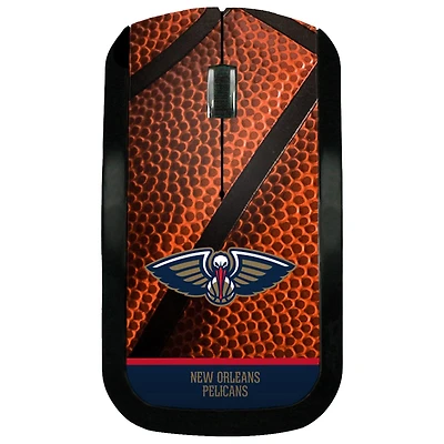 New Orleans Pelicans Basketball Design Wireless Mouse