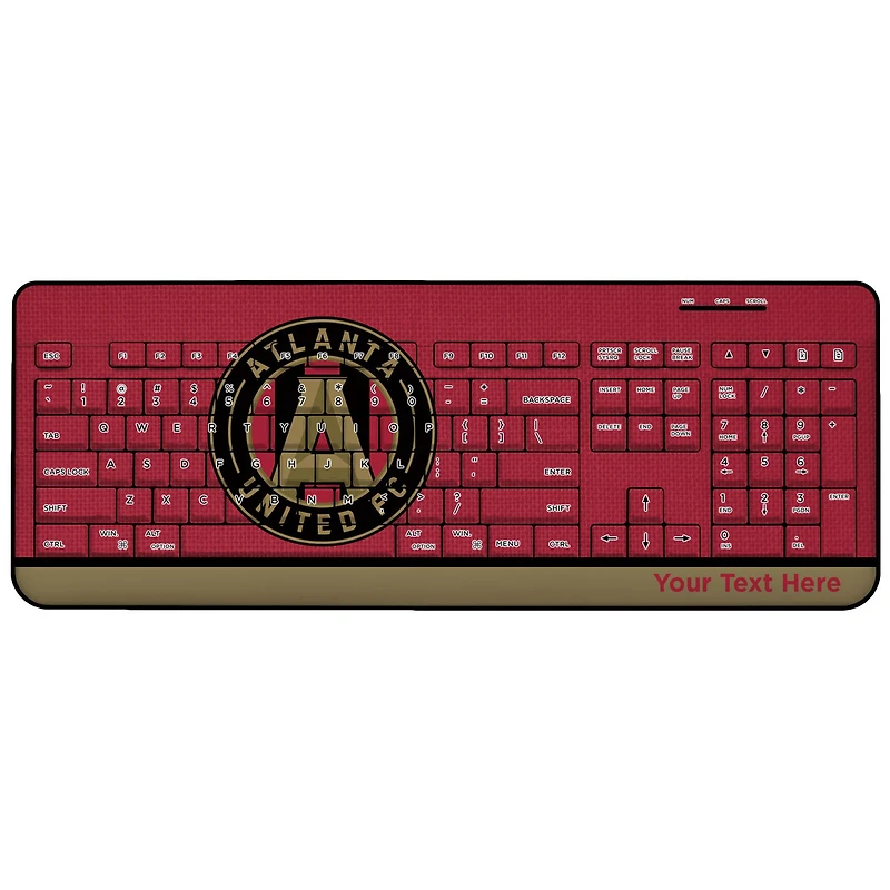 Atlanta United FC Personalized Wireless Keyboard