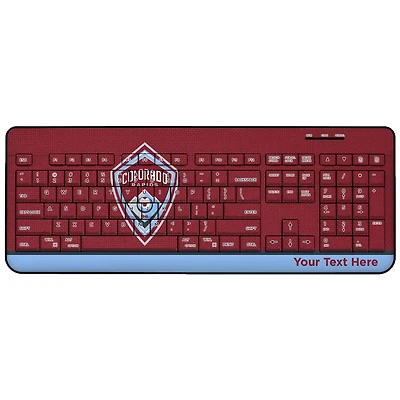 Colorado Rapids Personalized Wireless Keyboard