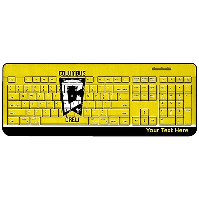 Columbus Crew Personalized Wireless Keyboard
