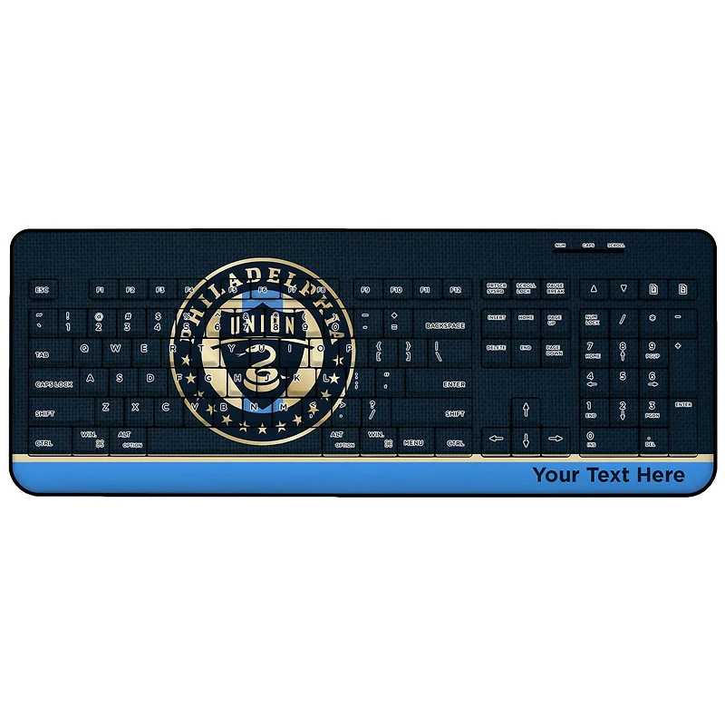 Philadelphia Union Personalized Wireless Keyboard