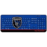 San Jose Earthquakes Personalized Wireless Keyboard