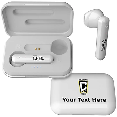 Columbus Crew Personalized True Wireless Earbuds