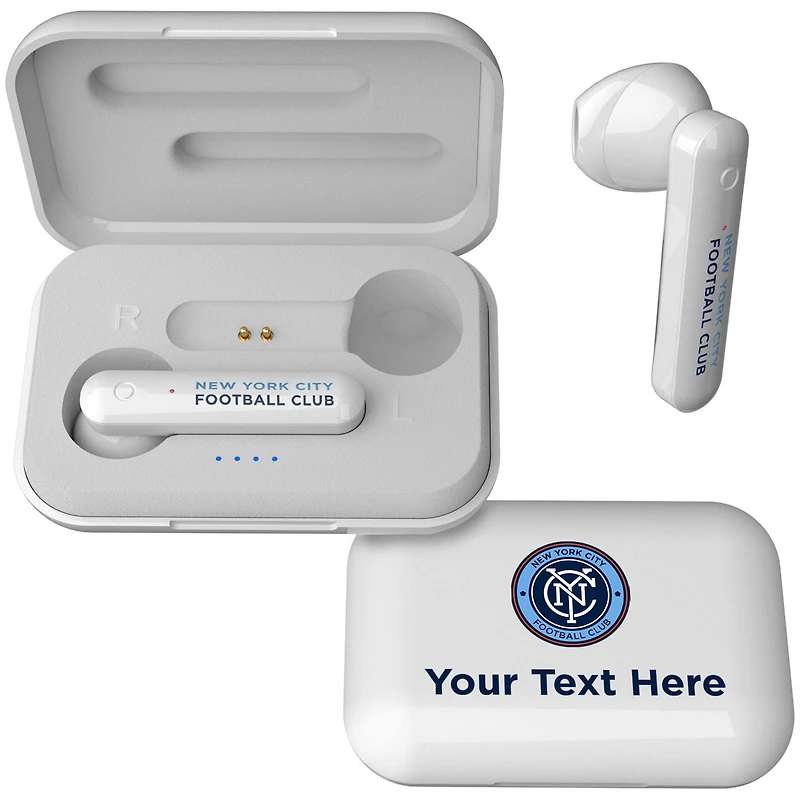 New York City FC Personalized True Wireless Earbuds