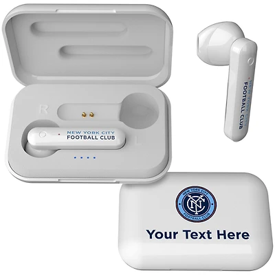 New York City FC Personalized True Wireless Earbuds