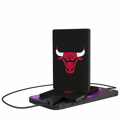 Chicago Bulls Solid Design 2500mAh Credit Card Powerbank