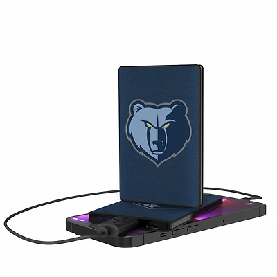Memphis Grizzlies Solid Design 2500mAh Credit Card Powerbank
