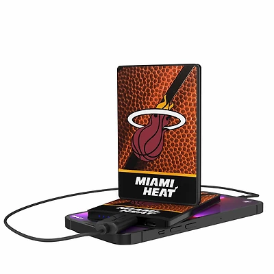 Miami Heat Basketball Design 2500mAh Credit Card Powerbank