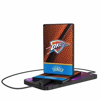 Oklahoma City Thunder Basketball Design 2500mAh Credit Card Powerbank