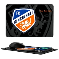 FC Cincinnati Personalized Tilt Design Wireless Charger & Mouse Pad