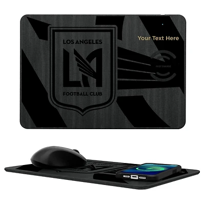 LAFC Personalized Tilt Design Wireless Charger & Mouse Pad