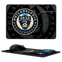 Philadelphia Union Personalized Tilt Design Wireless Charger & Mouse Pad