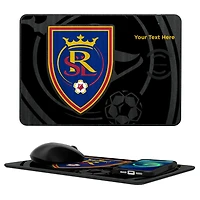 Real Salt Lake Personalized Tilt Design Wireless Charger & Mouse Pad