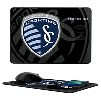 Sporting Kansas City Personalized Tilt Design Wireless Charger & Mouse Pad