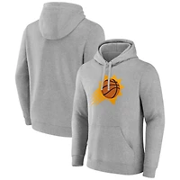 Men's Gray Phoenix Suns Alternate Logo Pullover Hoodie
