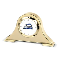 Gold Hofstra University Pride Team Logo Napoleon Desk Clock