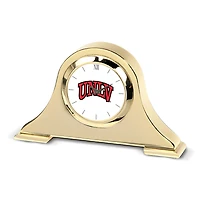 Gold UNLV Rebels Team Logo Napoleon Desk Clock