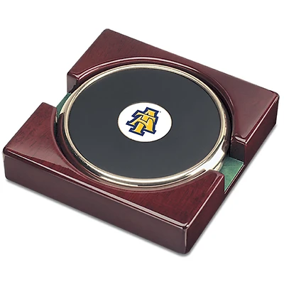 Gold North Carolina A&T Aggies Team Logo 2-Piece Coaster Set