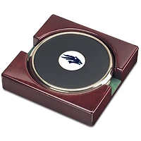 Gold Nevada Wolf Pack Team Logo 2-Piece Coaster Set