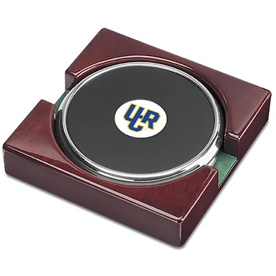Silver UC Riverside Highlanders Team Logo 2-Piece Coaster Set