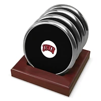 Silver UNLV Rebels Team Logo 4-Piece Coaster Set