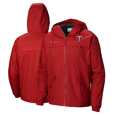 Men's Columbia Red Minnesota Twins Oroville Creek Lined Full-Zip Jacket