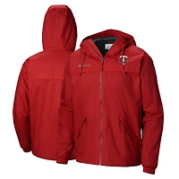 Men's Columbia Red Minnesota Twins Oroville Creek Lined Full-Zip Jacket