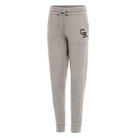 Women's Antigua Oatmeal Colorado Rockies Action Jogger Pants