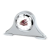 Silver Elon Phoenix Logo Napoleon Desk Clock