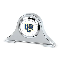 Silver UC Riverside Highlanders Logo Napoleon Desk Clock