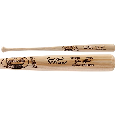 Jim Rice Boston Red Sox Autographed Louisville Slugger Game Model Bat with "78 AL MVP" Inscription
