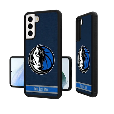 Dallas Mavericks Personalized Stripe Galaxy Bump Case
