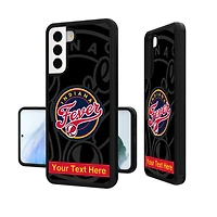 Indiana Fever Personalized Tilt Design Galaxy Bump Case