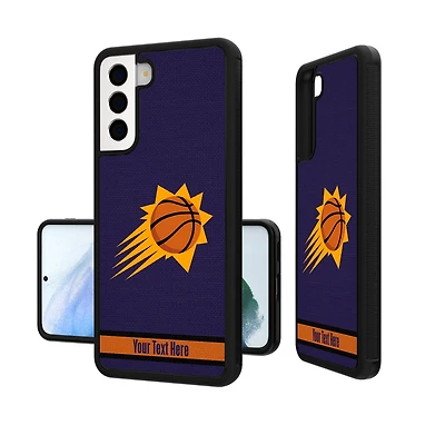 Phoenix Suns Personalized Stripe Galaxy Bump Case