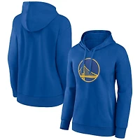 Women's Royal Golden State Warriors Alternate Logo Pullover Hoodie