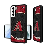 Arizona Diamondbacks Circle Design Personalized Galaxy Bump Case