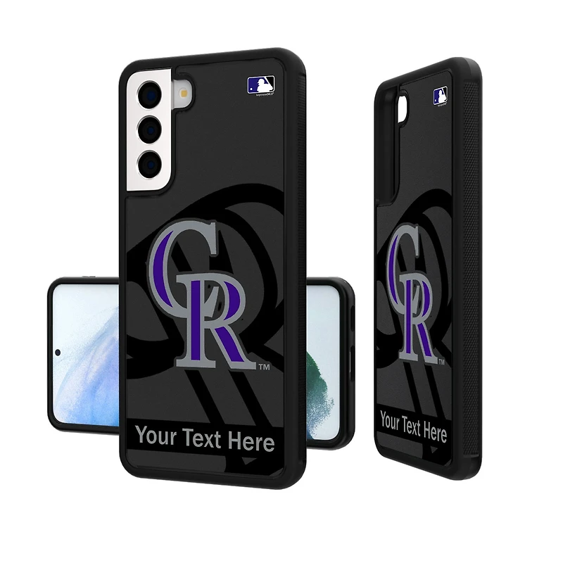 Colorado Rockies Tilt Design Personalized Galaxy Bump Case