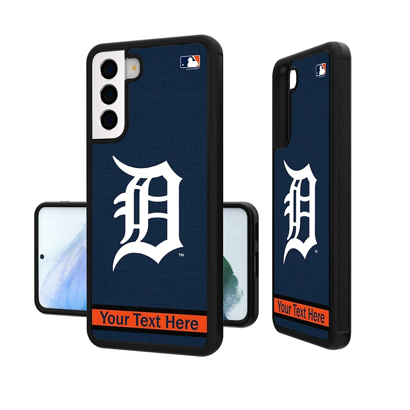 Detroit Tigers Stripe Design Personalized Galaxy Bump Case