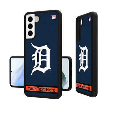 Detroit Tigers Stripe Design Personalized Galaxy Bump Case