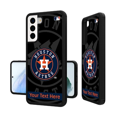 Houston Astros Tilt Design Personalized Galaxy Bump Case
