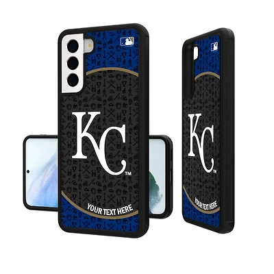 Kansas City Royals Circle Design Personalized Galaxy Bump Case