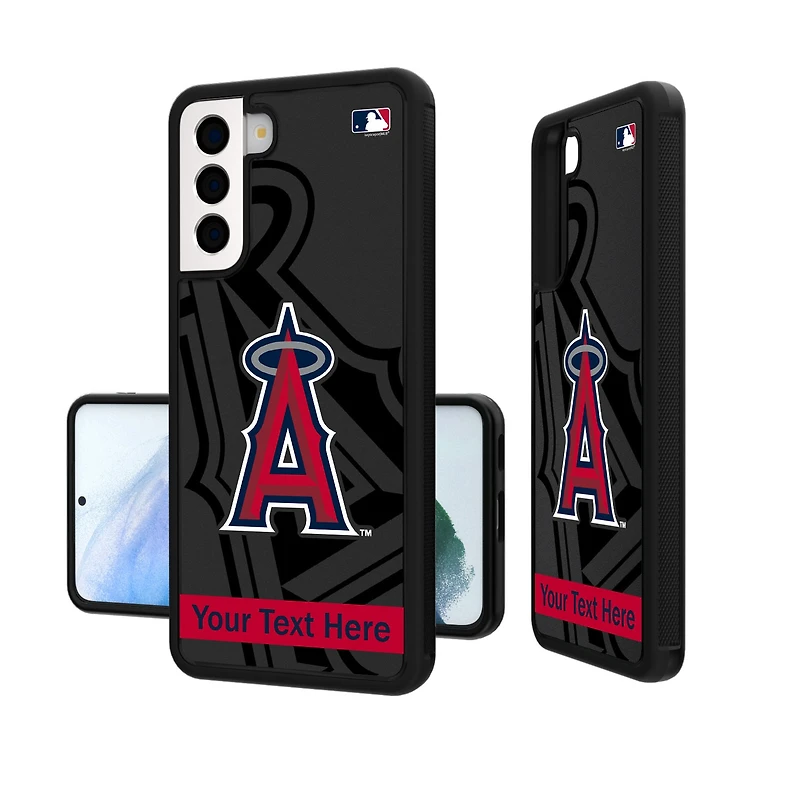 Los Angeles Angels Tilt Design Personalized Galaxy Bump Case